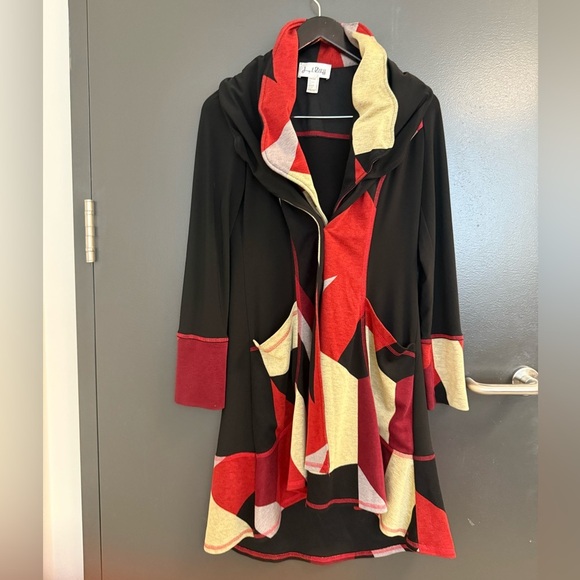 Joseph Ribkoff as.6 EUC duster/coat with WIRE collar to adjust- this is near new - Picture 14 of 14